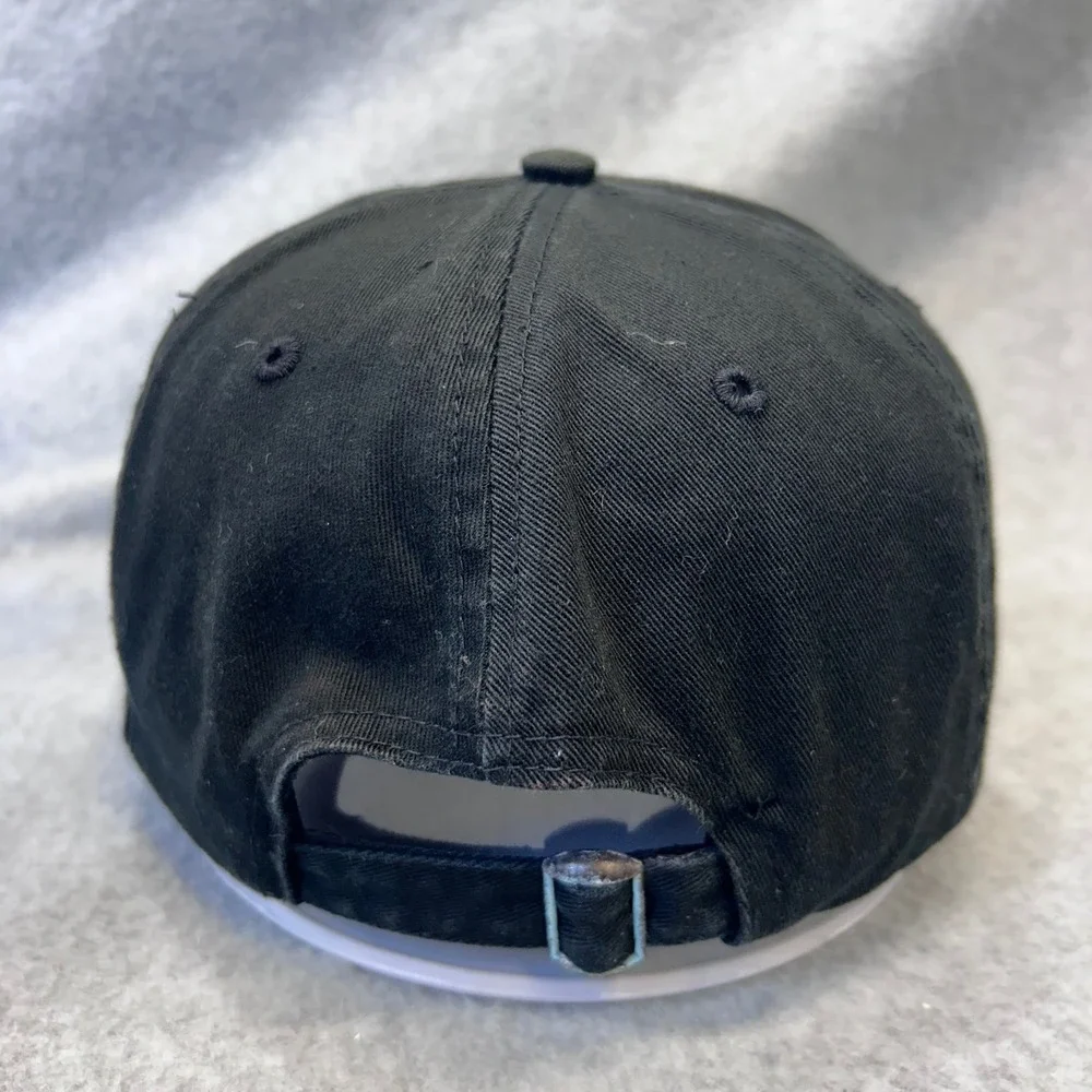 Nashville N Script Womens Black Headwear Dad Hat Adjustable Souvenir Cap OSFM